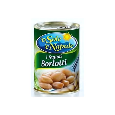 FAGIOLI BORLOTTI AL NATURALE STR.GR.400